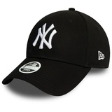 New Era New York Yankees MLB League Essential Schwarz 9Forty Verstellbare Damen Cap - One-Size