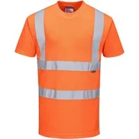 PORTWEST RT23ORR4XL RT23-Warnschutz-T-Shirt nach GO/RT, orange 4XL