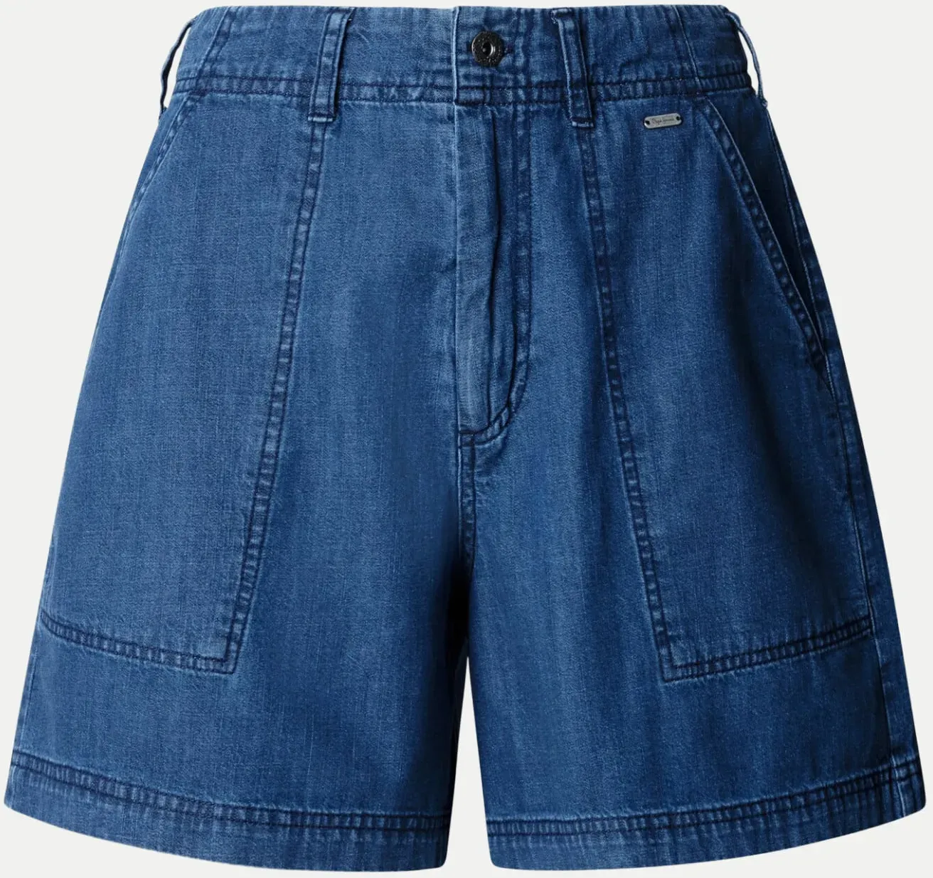 Shorts aus Denimstoff Blau W31/L