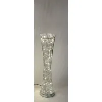 Formano Lampe rund gedreht 25x100cm aus glänzendem Aluminium