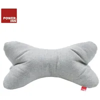POWER INN Leseknochen (100% Viscose, Mint/Weiß Fischgräten Muster)