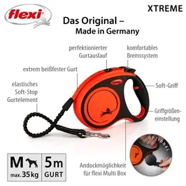 flexi Xtreme Gurt M 5m (XT20T5.251.OR)