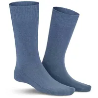 Kunert Homesocks ABS antirutsch in Jeans mel. | 39-42
