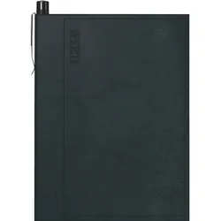 Rido Taschenkalender Industrie I 7,2x11,2cm 1 Woche/2 Seiten Kunststoff schwarz 2026