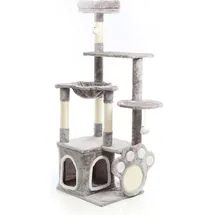 fudajo Kratzbaum 135 cm grau