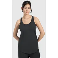 SMILODOX Damen Tank Top Meggy Anthrazit kohlengrau M