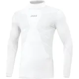 Jako Comfort 2.0 langarm Turtleneck Funktionsshirt weiß M