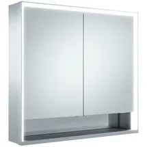 Keuco Royal Lumos 70 cm offenes Fach silber eloxiert speziell für die Schweiz