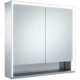Keuco Royal Lumos 70 cm offenes Fach silber eloxiert speziell für die Schweiz