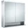 Keuco Royal Lumos 70 cm offenes Fach silber eloxiert speziell für die Schweiz