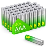 GP Super Micro (AAA)-Batterie Alkali-Mangan 1.5V 40St.