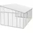 Alu weiß Polycarbonat 3 mm / Dach HKP 8 mm 16,7 m2