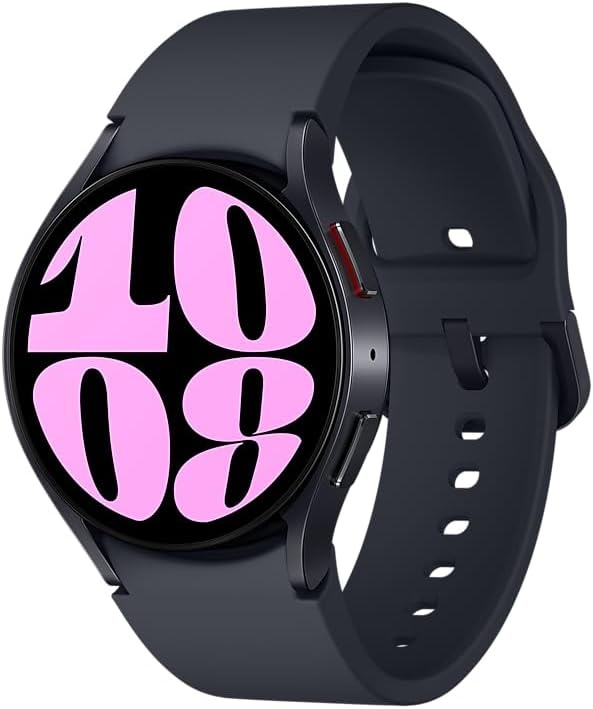 Samsung Galaxy Watch 6 [inkl. Sportarmband graphite] 40mm Aluminiumgehäuse graphite (Neu differenzbesteuert)