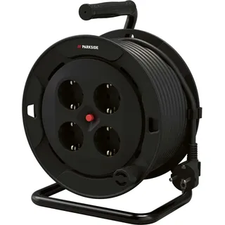 PARKSIDE® Kabeltrommel mit Stahlrohrgestell, 12 m