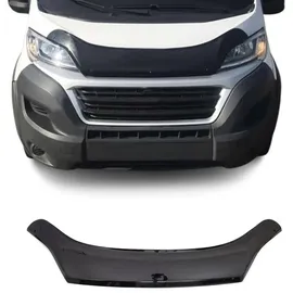 Omac Motorhaube Deflektor Insekten Steinschlagschutz für Fiat Ducato 2014-2025 Dunkel