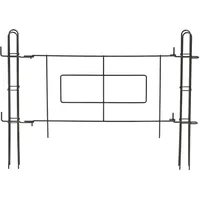 Kadax - Gartentor, Tor Aus Stahlstab, Pulverbeschichteter Gartenzaun, 93 X 72 Cm