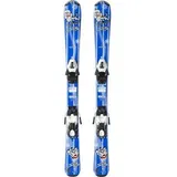 TECNOPRO Kinder Skier "Skitty Jr." inkl. Bindung "TC45", Größe 100 in Blau Blau