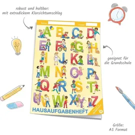 trotsch TRÖTSCH Hausaufgabenheft Grundschule ABC: Schulplaner Hausaufgabenheft Timer Terminkalender