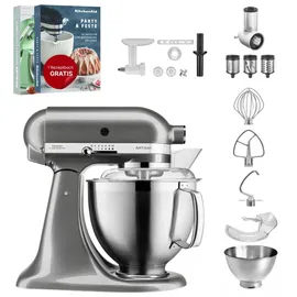 KitchenAid Artisan 5KSM185 Pebbled Palm Allrounderset