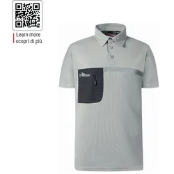 U-Power Polo-Shirt Libra - lime stone - M