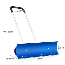 Costway Schneeschieber 95 cm