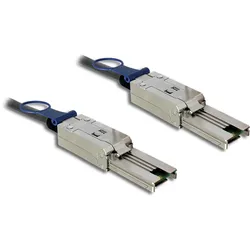 Delock Externes SAS-Kabel - 4x Shielded Mini MultiLane SAS (SFF-8088)