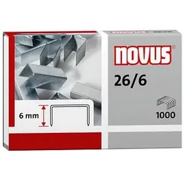 Novus Heftklammern 26/6