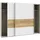 Forte Schwebetürenschrank MAYACUS 269,9 x 210,5 x 61,2 cm Weiß