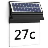 Philips Enkara 8720169265462 Solar-Hausnummernleuchte 0.4W Warmweiß Schwarz