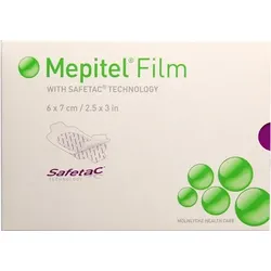 MEPITEL Film Folienverband 6x7 cm 10 St Verband