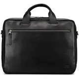 JOST Lund Aktentasche Leder 40.5 cm Laptopfach schwarz