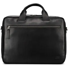JOST Lund Aktentasche Leder 40.5 cm Laptopfach schwarz