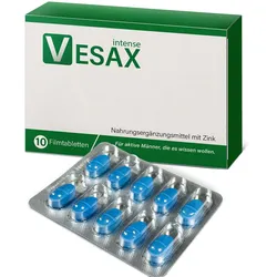 Vesax Intese | Rezeptfrei kein chem. Potenzmittel Filmtabletten 8,5 g