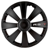 Auto-Style Satz Radzierblenden RS-T 15-Zoll Schwarz