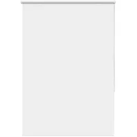 VidaXL Verdunkelungsrollo Weiß 95x150cm Stoffbreite 90,7 cm Polyester
