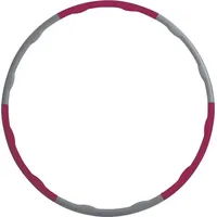 Donic Schildkröt Schildkröt - Fitness Hula-Hoop (berry, mit Massagewellen) Ring Trainingsreifen Hulahoop Fitnessgerät