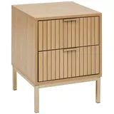 5five simply smart 5five - Nachttisch tasso 2 schubladen