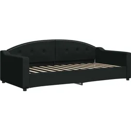 vidaXL Tagesbett 90 x 200 cm schwarz