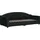 vidaXL Tagesbett 90 x 200 cm schwarz