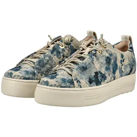 Paul Green Damen Plateau-Sneaker Blau 39