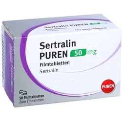 Sertralin Puren 50 mg Filmtabletten 50 St