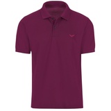 TRIGEMA Poloshirt »TRIGEMA Poloshirt DELUXE Piqué« Trigema sangria