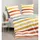 JANINE J.D. 87115 Gestreift Gelb/Grün 155 x 220 cm + 80 x 80 cm