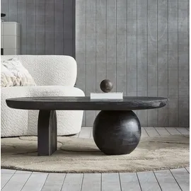 Woood Steppe Schwarz Mangoholz 110 x 38 cm