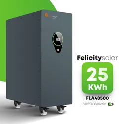 Felicity 25 kWh Speicher | FLA48500 | LiFePO4 Lithium Solarbatterie 48V 500Ah | Versandkostenfrei Aktion