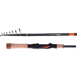 Shimano STC AX Mini Tele Spinning, 2,10m, 10-30g, 10 Teile, Telescopic Reise Angelrute