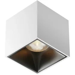Maytoni Moderne Deckenstrahler Alfa LED LED incl. Weiß und Schwarz aus Aluminum Energieeffizient 12W