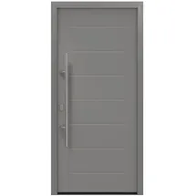 Hörmann ISOPRO IP 015 links 110 x 210 cm graualuminium