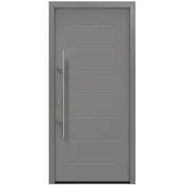 Hörmann ISOPRO IP 015 links 110 x 210 cm graualuminium