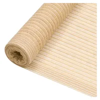 VidaXL Zaunblende Beige 1,2x50 m HDPE 75 g/m2